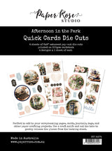Afternoon in the Park 6x8" Quick Cards Die Cuts 34374 - Paper Rose Studio