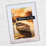 Rectangle Window Tri Fold White Card Bases - 105 x 148mm - 10 pieces 34593 - Paper Rose Studio