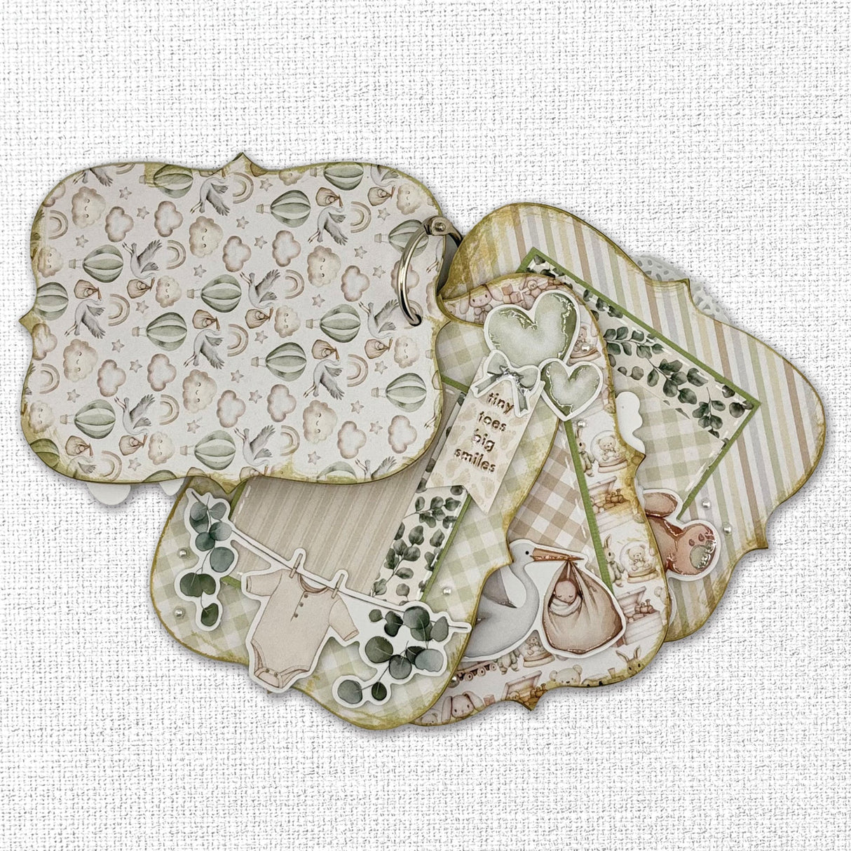 Boho Baby Embossed Die Cuts 35092 - Paper Rose Studio