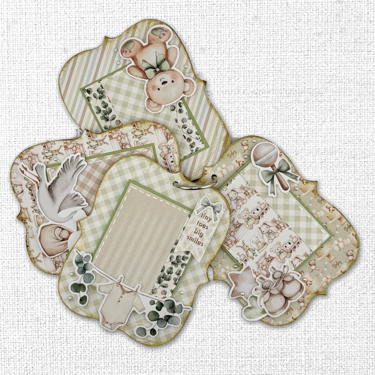 Boho Baby Embossed Die Cuts 35092 - Paper Rose Studio