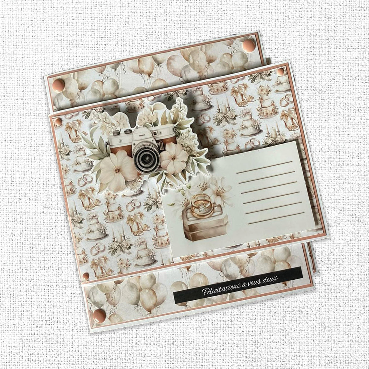 Wedding Joy Embossed Die Cuts 34326 - Paper Rose Studio