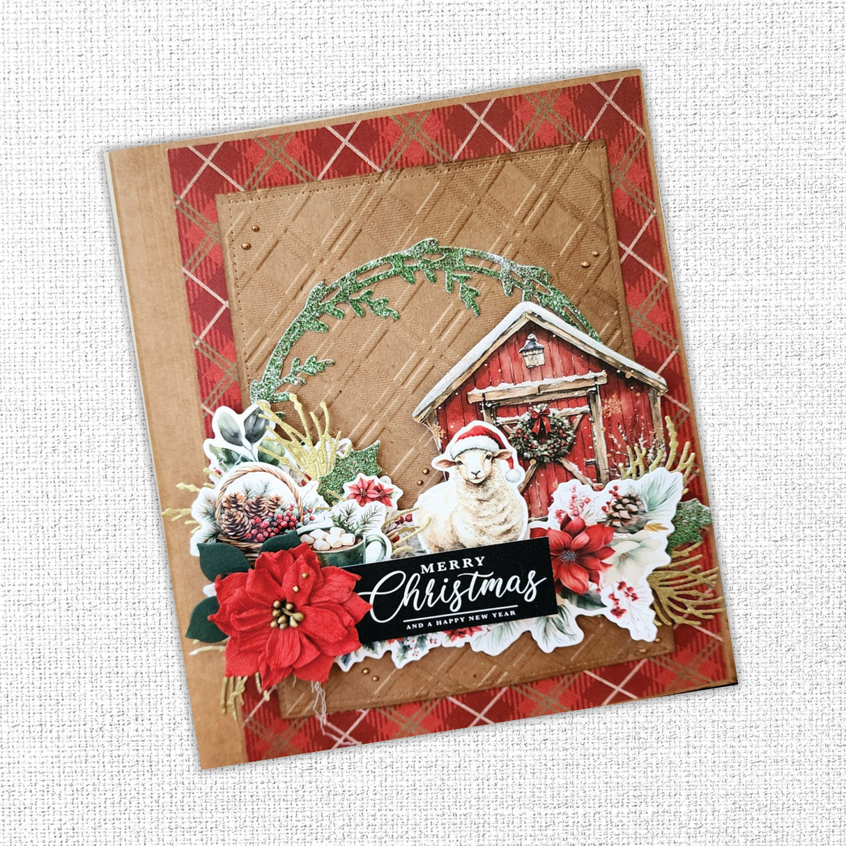 Christmas Tree Farm Embossed Die Cuts 35298 - Paper Rose Studio