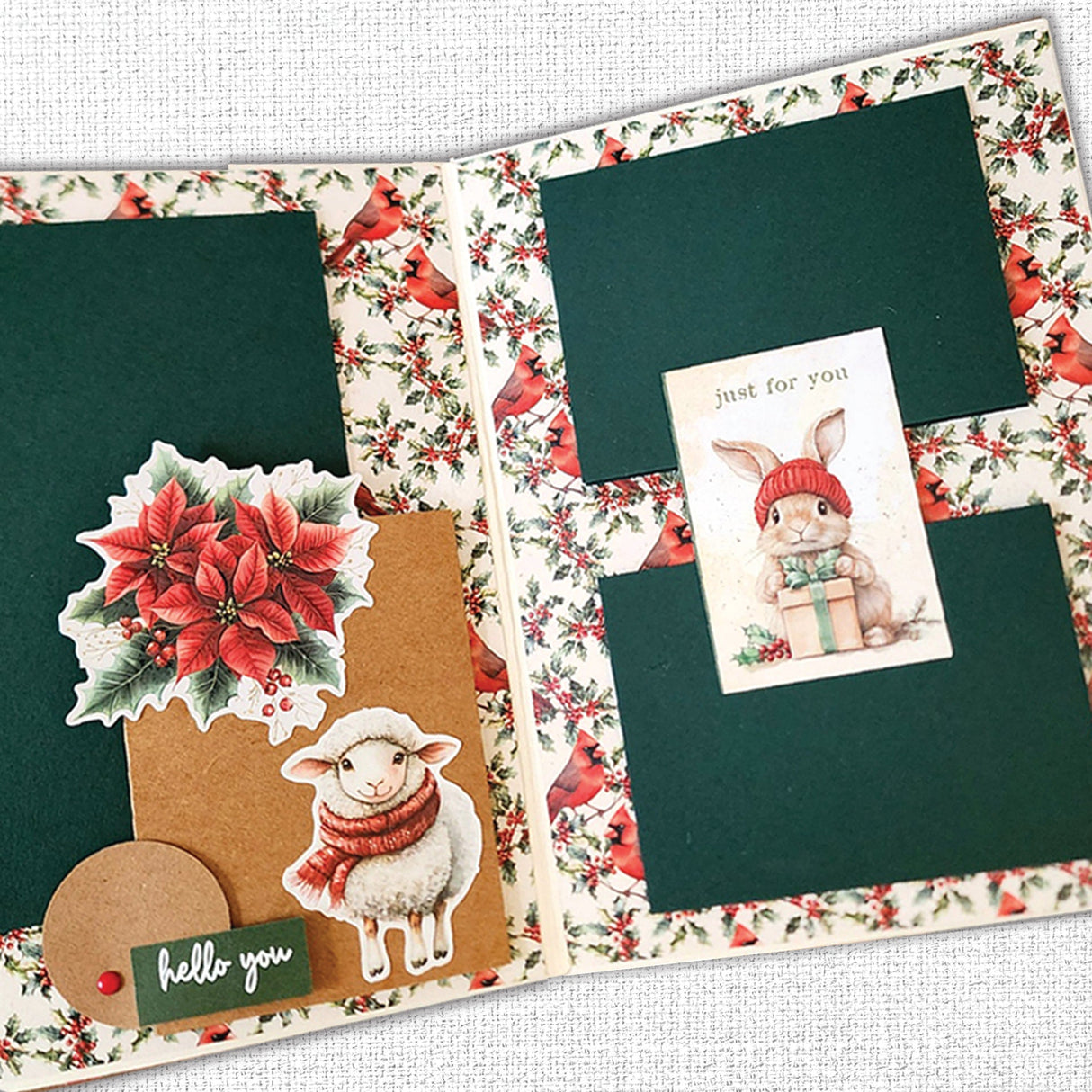 Christmas Tree Farm Embossed Die Cuts 35298