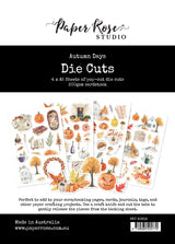 Autumn Days Embossed Die Cuts 30918 - Paper Rose Studio
