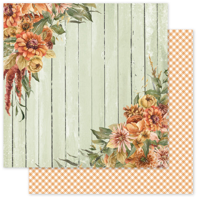 Autumn Florals Basics F 12x12 Paper (12pc Bulk Pack) 35469 - Paper Rose Studio