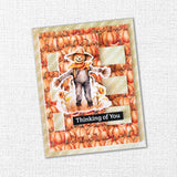 Papercuts Cardmaking Kit - Autumn Florals 35200 - Paper Rose Studio