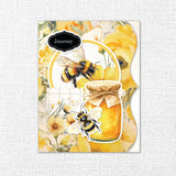 Bees and  Butterflies  8.5" x 11" Mini Junk Journal Folio Kit 35013 - Paper Rose Studio