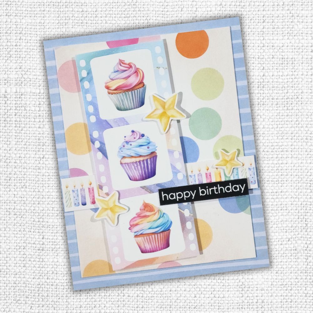Papercuts Cardmaking Kit - Birthday Fun 34758 - Paper Rose Studio