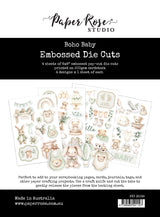 Boho Baby Embossed Die Cuts 35092 - Paper Rose Studio