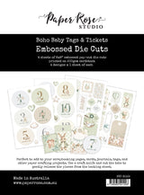 Boho Baby Basics Tags & Tickets Embossed Die Cuts 35122 - Paper Rose Studio