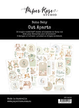 Boho Baby Cut Aparts Paper Pack 35206 - Paper Rose Studio