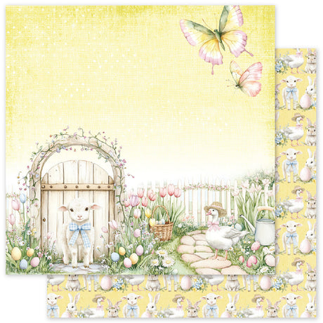 Bunny Hollow B 12x12 Paper (12 pc Bulk Pack) 36187 - Paper Rose Studio