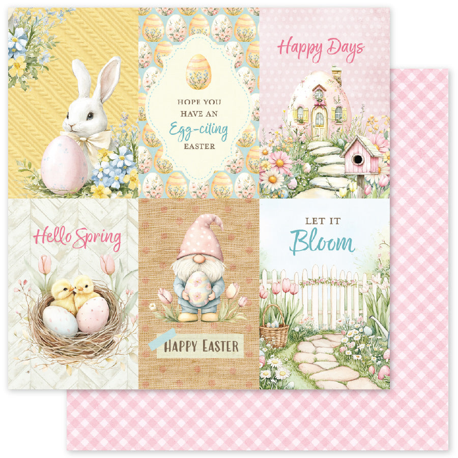 Bunny Hollow C 12x12 Paper (12 pc Bulk Pack) 36190 - Paper Rose Studio