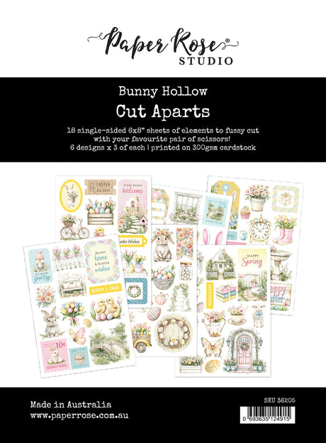 Bunny Hollow 6 x 8" Cut Aparts 36205 - Paper Rose Studio