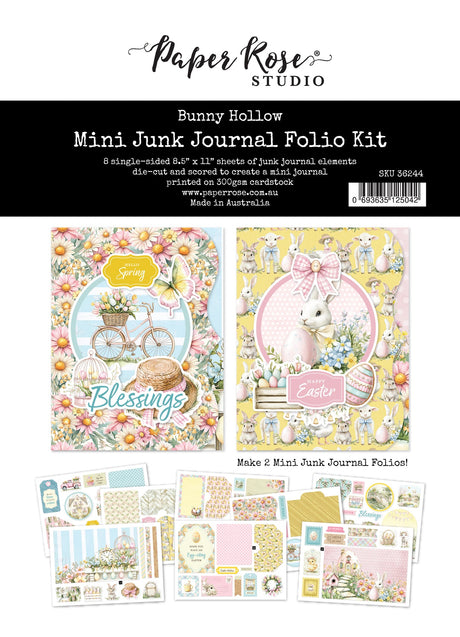 Bunny Hollow 8.5x11" Mini Folio Kit 36244 - Paper Rose Studio