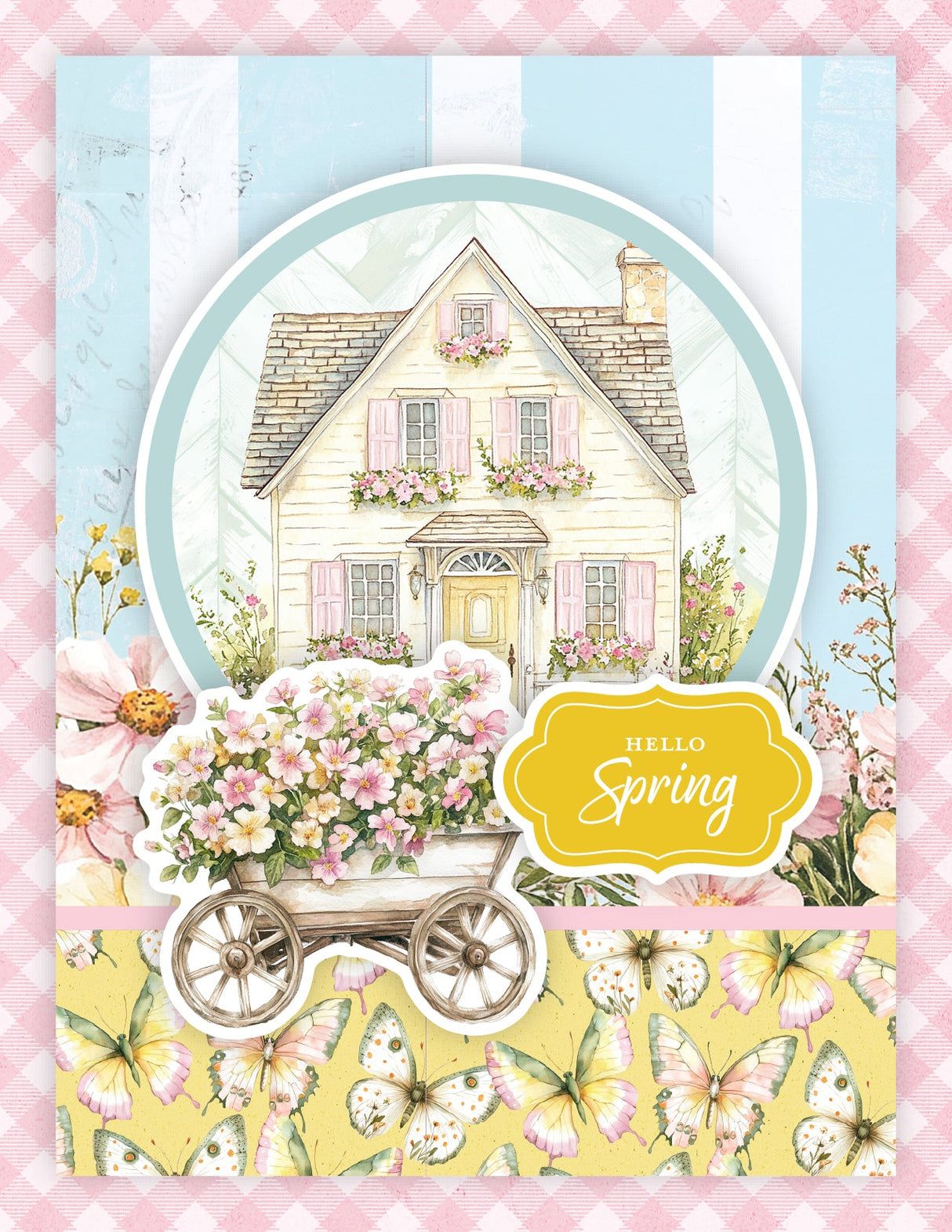 Bunny Hollow 6x8" Quick Cards Kit 36238 - Paper Rose Studio