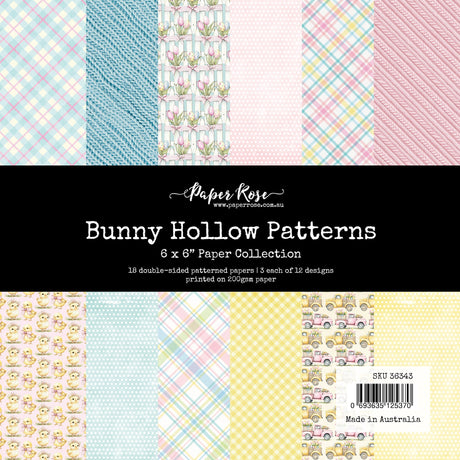 Bunny Hollow Patterns 6x6 Paper Collection 36343 - Paper Rose Studio