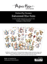 Butterfly Gnomes Embossed Die Cuts 34851 - Paper Rose Studio