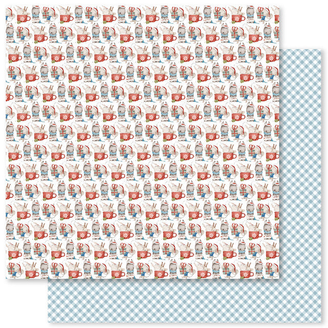 Christmas Friends C 12x12 Paper (12pc Bulk Pack) 30579 - Paper Rose Studio