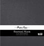 Charcoal Black Smooth Cardstock 12x12" 12 sheets 32853 - Paper Rose Studio