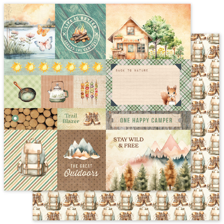 Campfire Tales A 12x12 Paper (12 pc Bulk Pack) 36736
