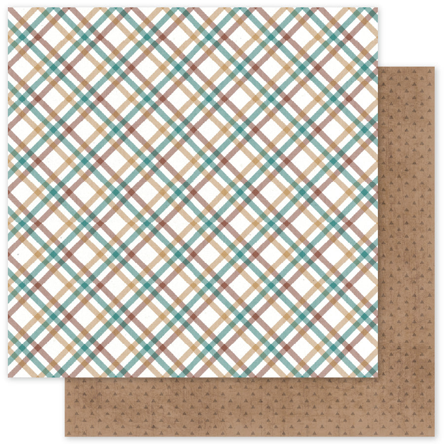 Campfire Tales Patterns C 12x12 Paper (12 pc Bulk Pack) 36997
