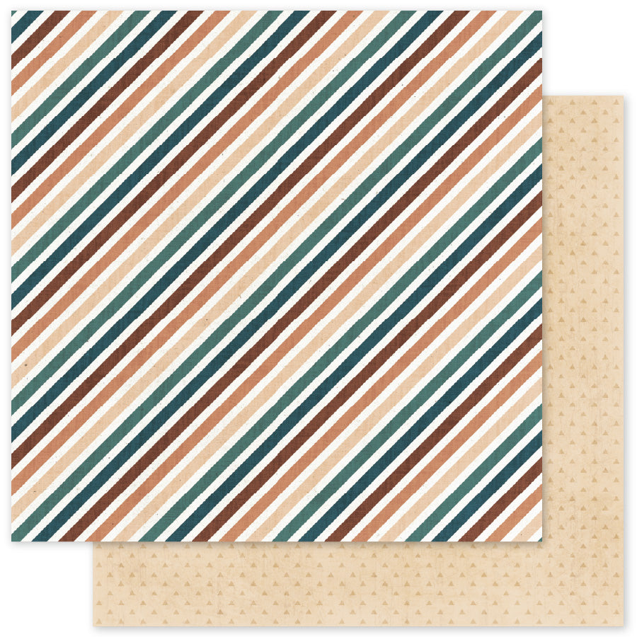 Campfire Tales Patterns E 12x12 Paper (12 pc Bulk Pack) 37003