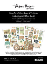 Campfire Tales 6x8" Tags & Tickets Embossed Die Cuts 36787