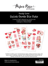 Candy Love 6x8" Quick Cards Die Cuts 33741 - Paper Rose Studio