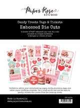 Candy Treats Tags & Tickets Embossed Die Cuts 33174 - Paper Rose Studio