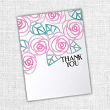 Rambling Rose Border Metal Cutting Die 25996 - Paper Rose Studio