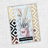 Happy Birthday A5 10pc Sentiment Sheets 30720 - Foil - Paper Rose Studio