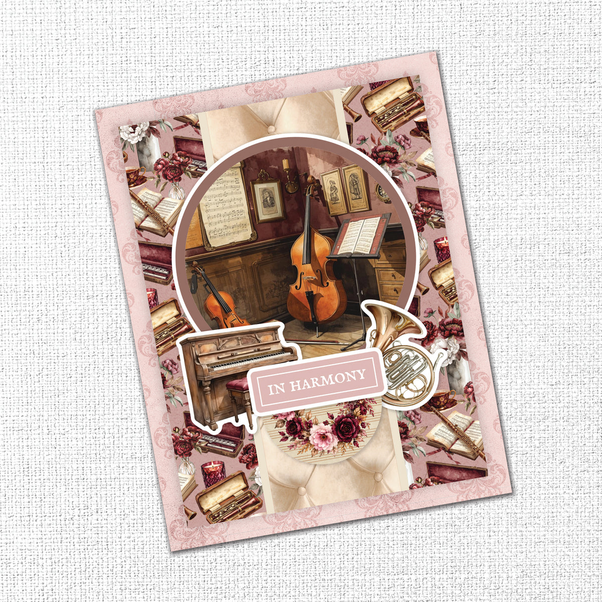 Melody & Memories 6 x 8" Layered Sentiments 37444