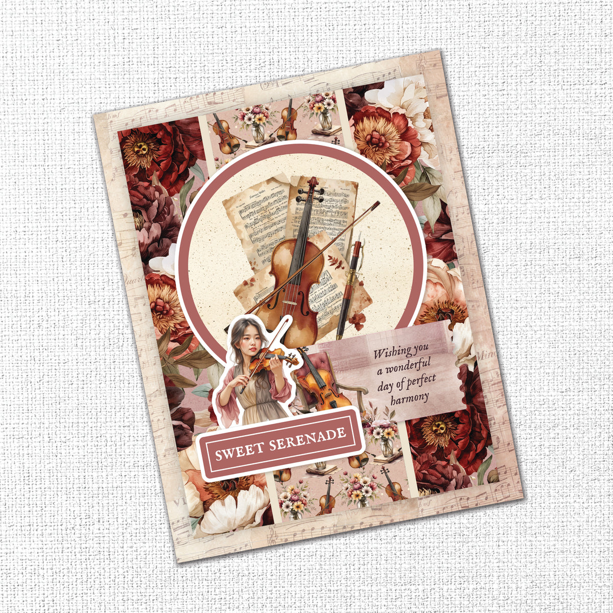 Melody & Memories 6 x 8" Layered Sentiments 37444