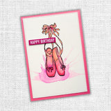 Ballet Shoes Clear Stamp 27826 - Paper Rose Studio