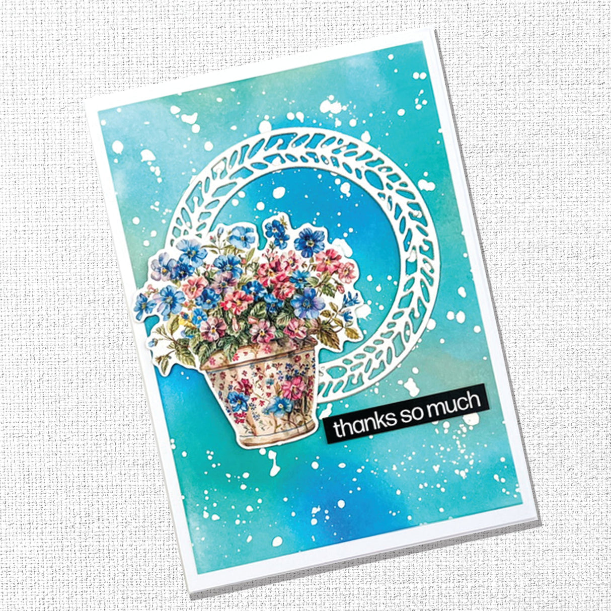 Flower Shoppe Embossed Die Cuts 33138 - Paper Rose Studio