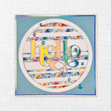Fancy Script Layered Hello Metal Cutting Die 32478 - Paper Rose Studio