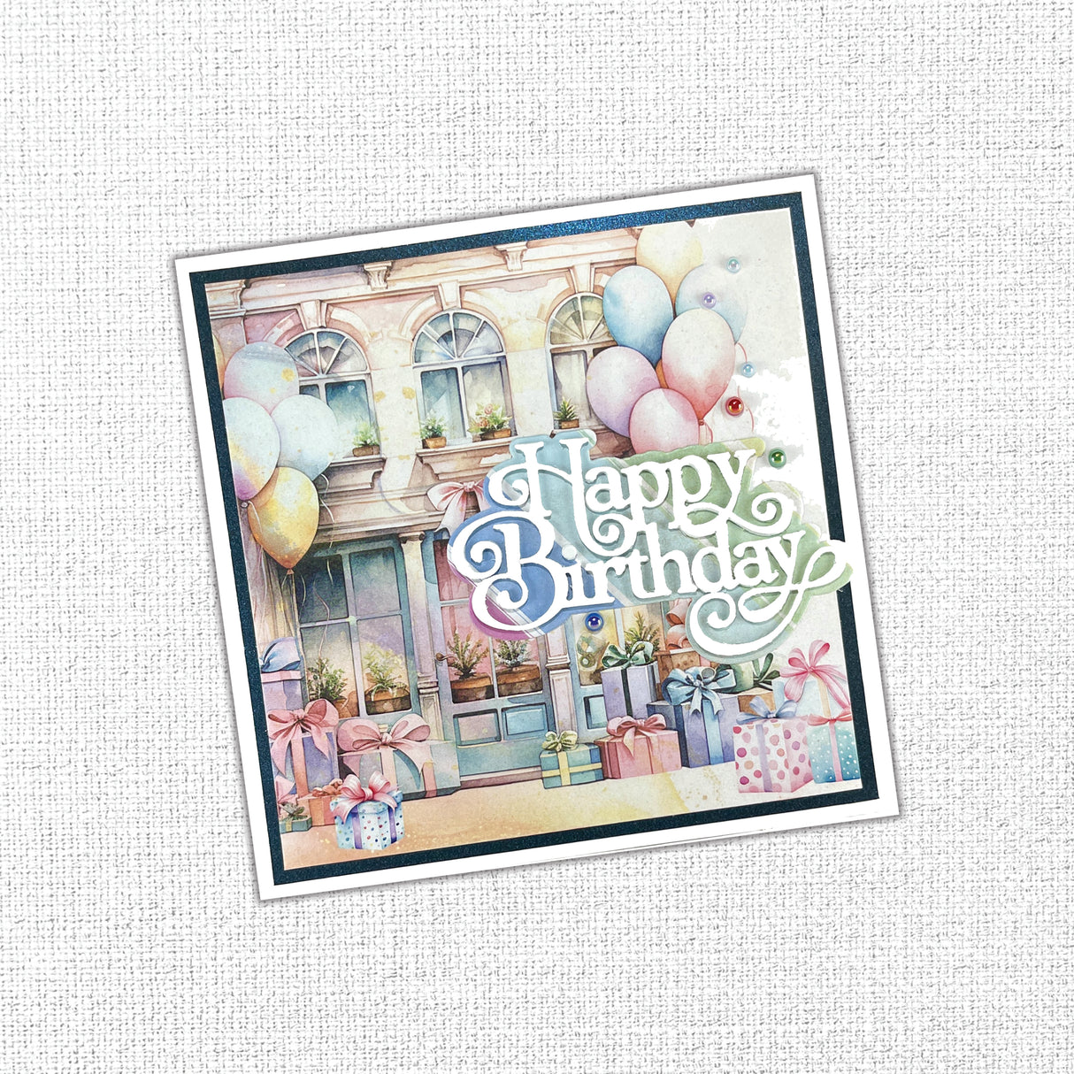 Birthday Fun Embossed Die Cuts 33306