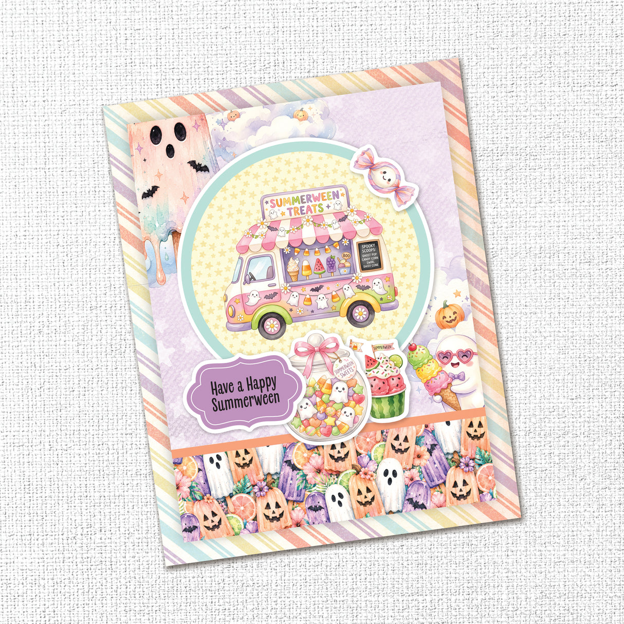 Spooky Summer Basics 6x6 Paper Collection 37261