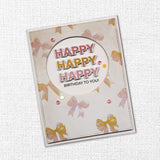 Stacked Sentiments No. 2 Metal Cutting Die Set 34389 - Paper Rose Studio