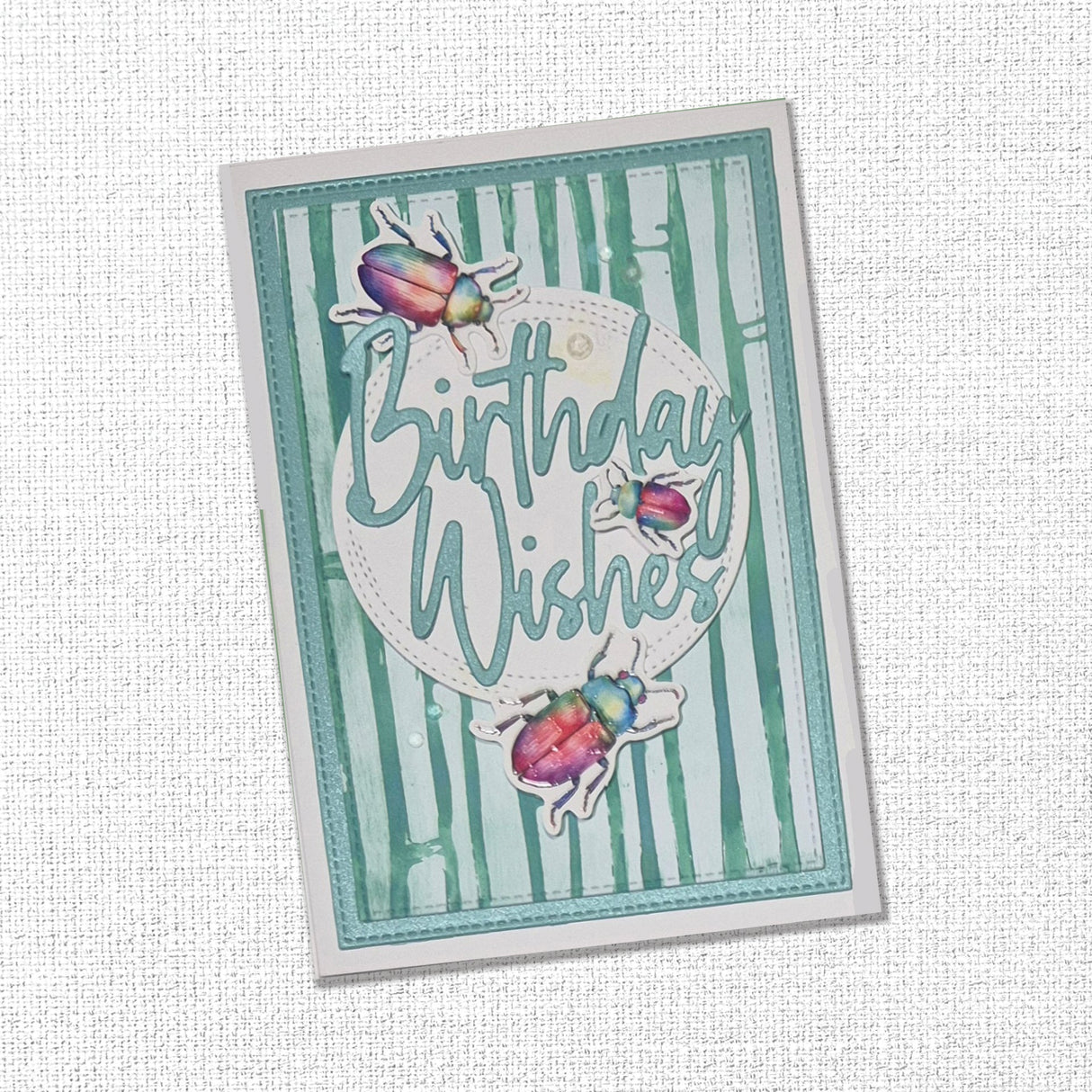 Rainbow Garden Insects Embossed Die Cuts 31575 - Paper Rose Studio