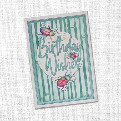 Rainbow Garden Insects Embossed Die Cuts 31575 - Paper Rose Studio