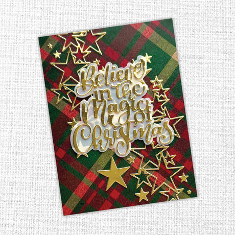 Believe In The Magic of Christmas Metal Cutting Die 32463 - Paper Rose Studio