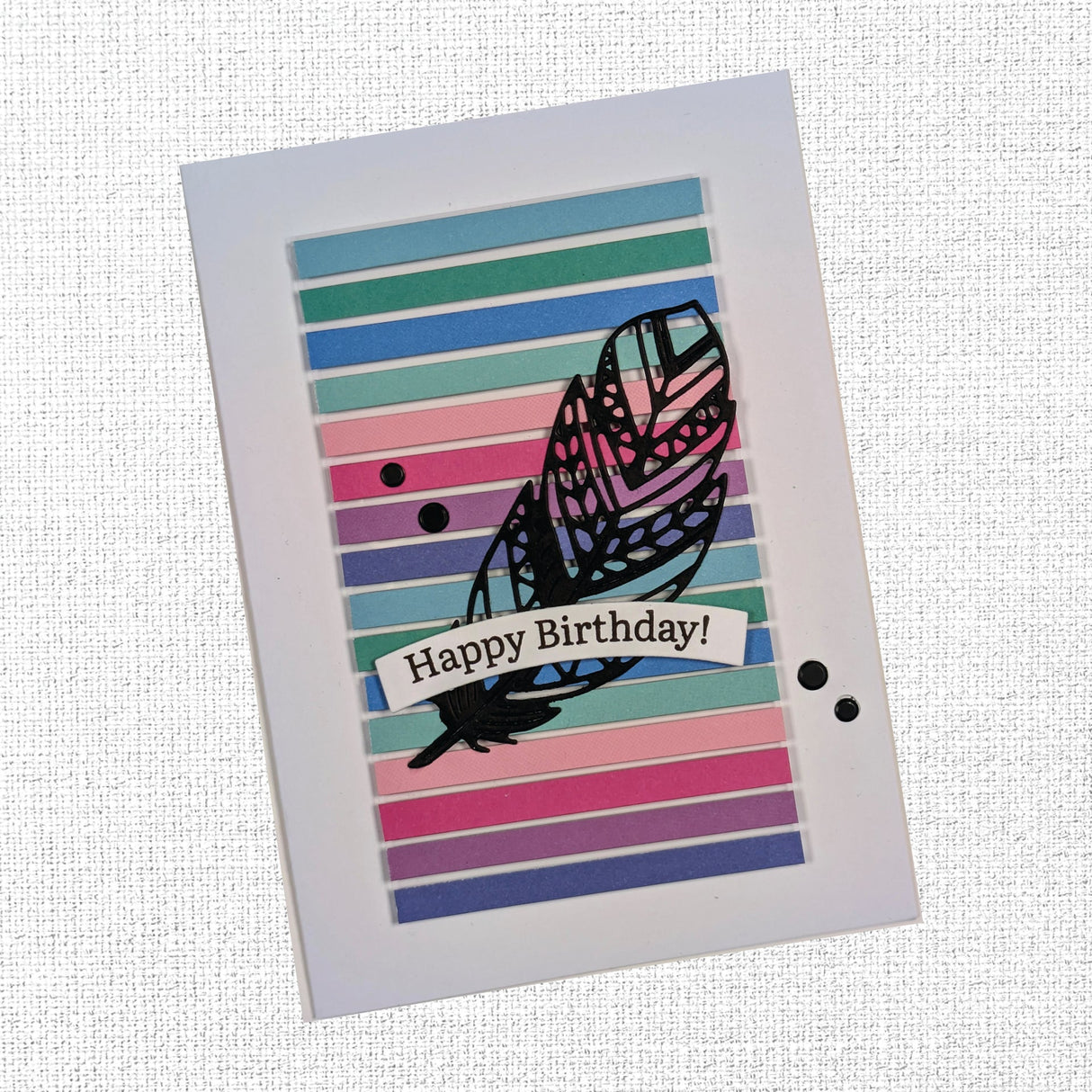 Feather Trio Metal Cutting Die 21330 - Paper Rose Studio