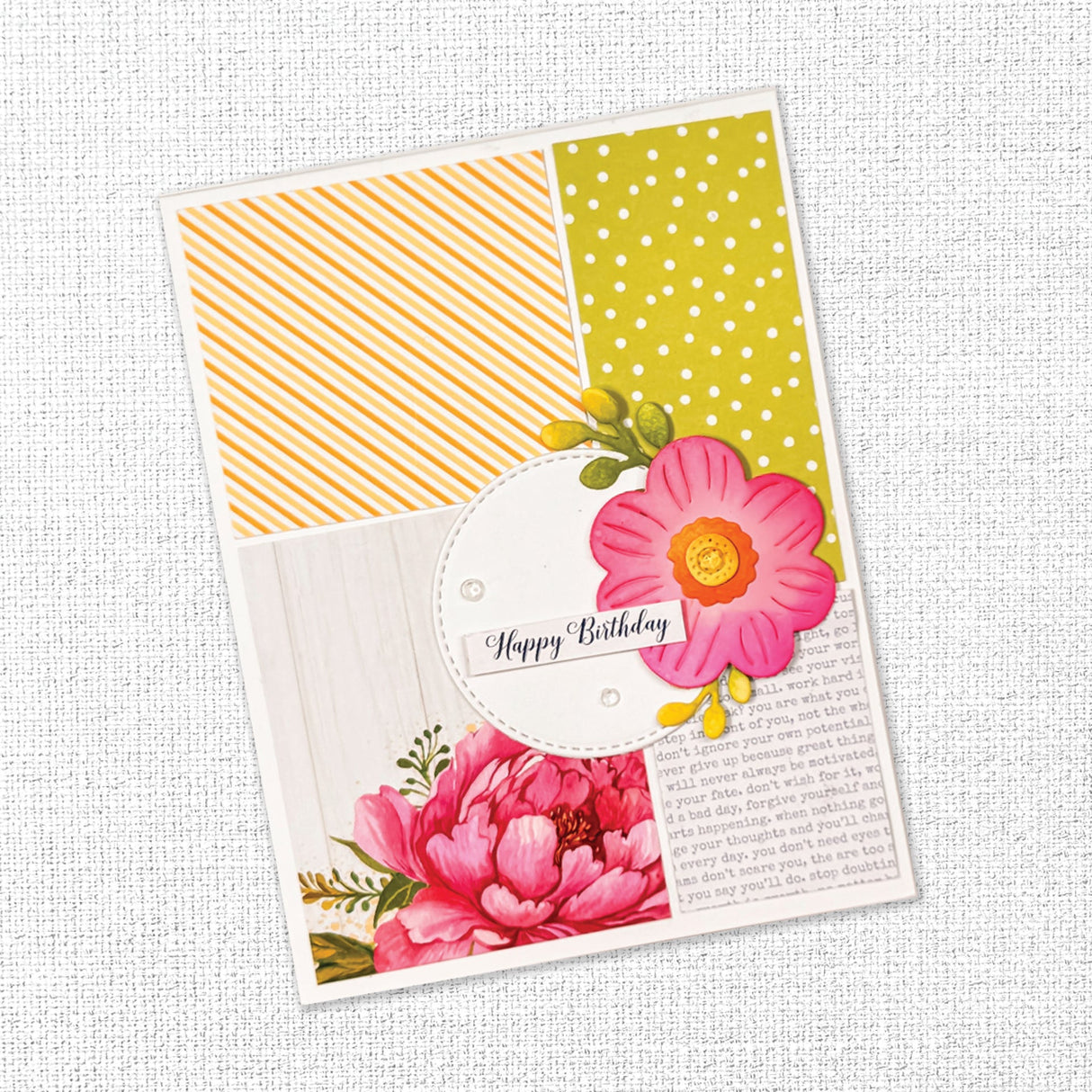 Etched Blooms 2 Metal Cutting Die 28933 - Paper Rose Studio