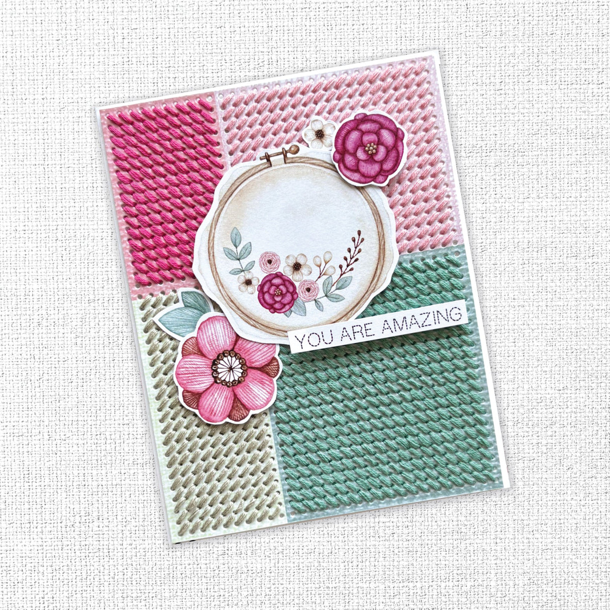 Stitching Coverplate Large Metal Cutting Die 26353 - Paper Rose Studio