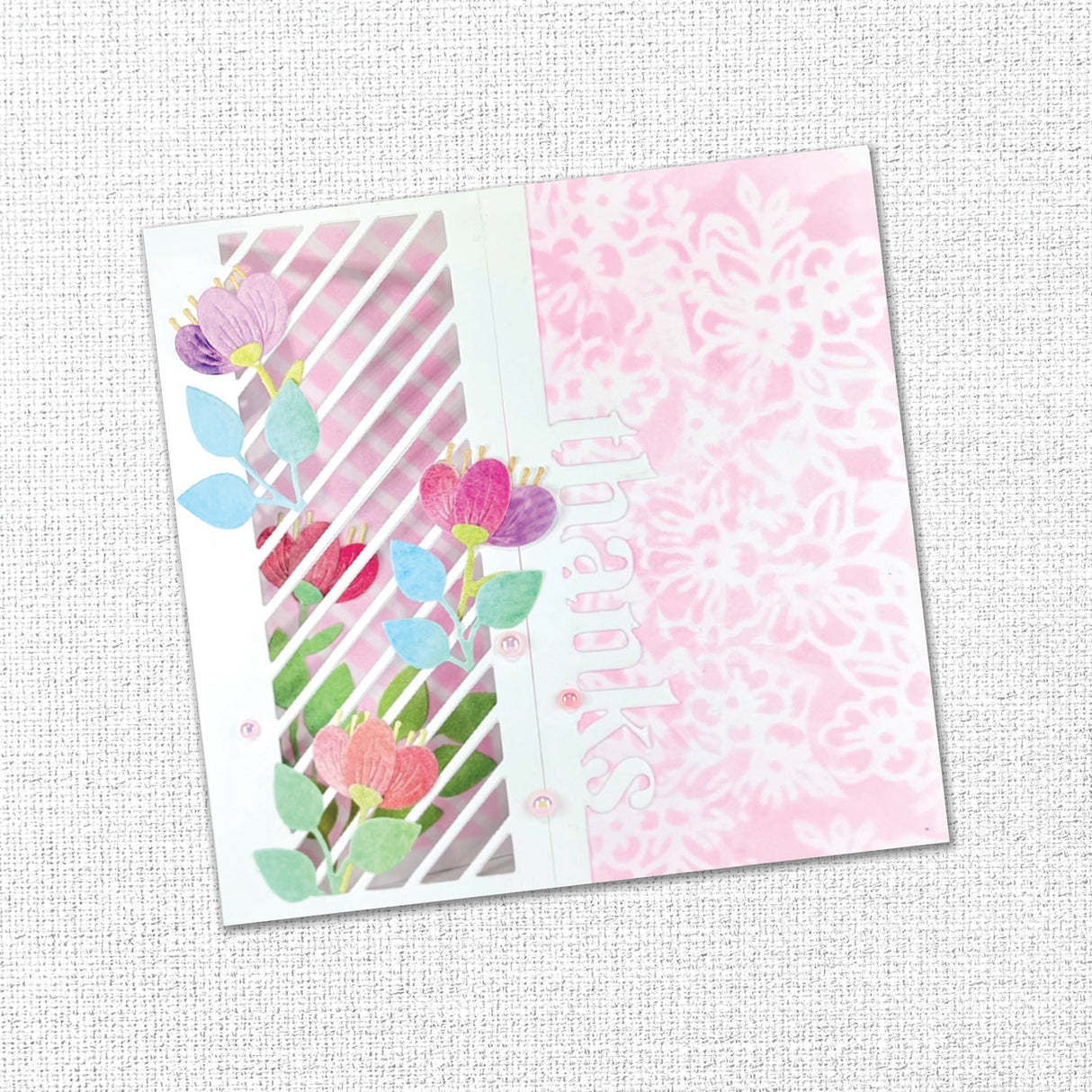 Thanks Border Word Metal Cutting Die 31950 - Paper Rose Studio