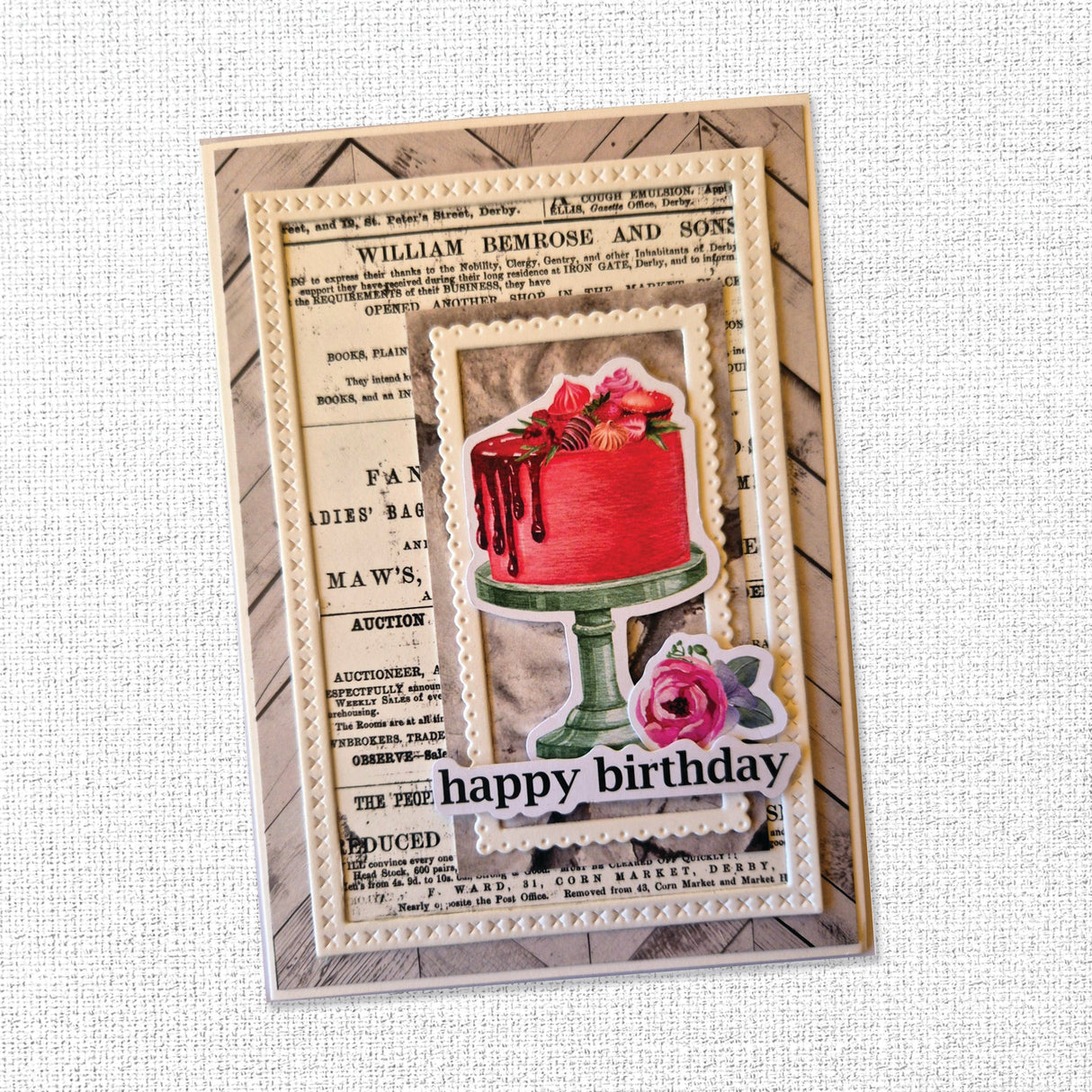 Vintage Backgrounds 1.0 6x6 Paper Collection 32382 - Paper Rose Studio