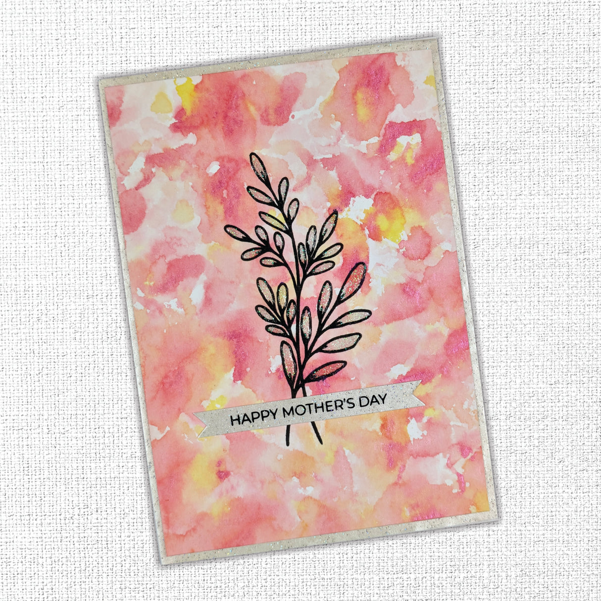 Maya's Garden Leafy Stems Clear Stamp Set 30279