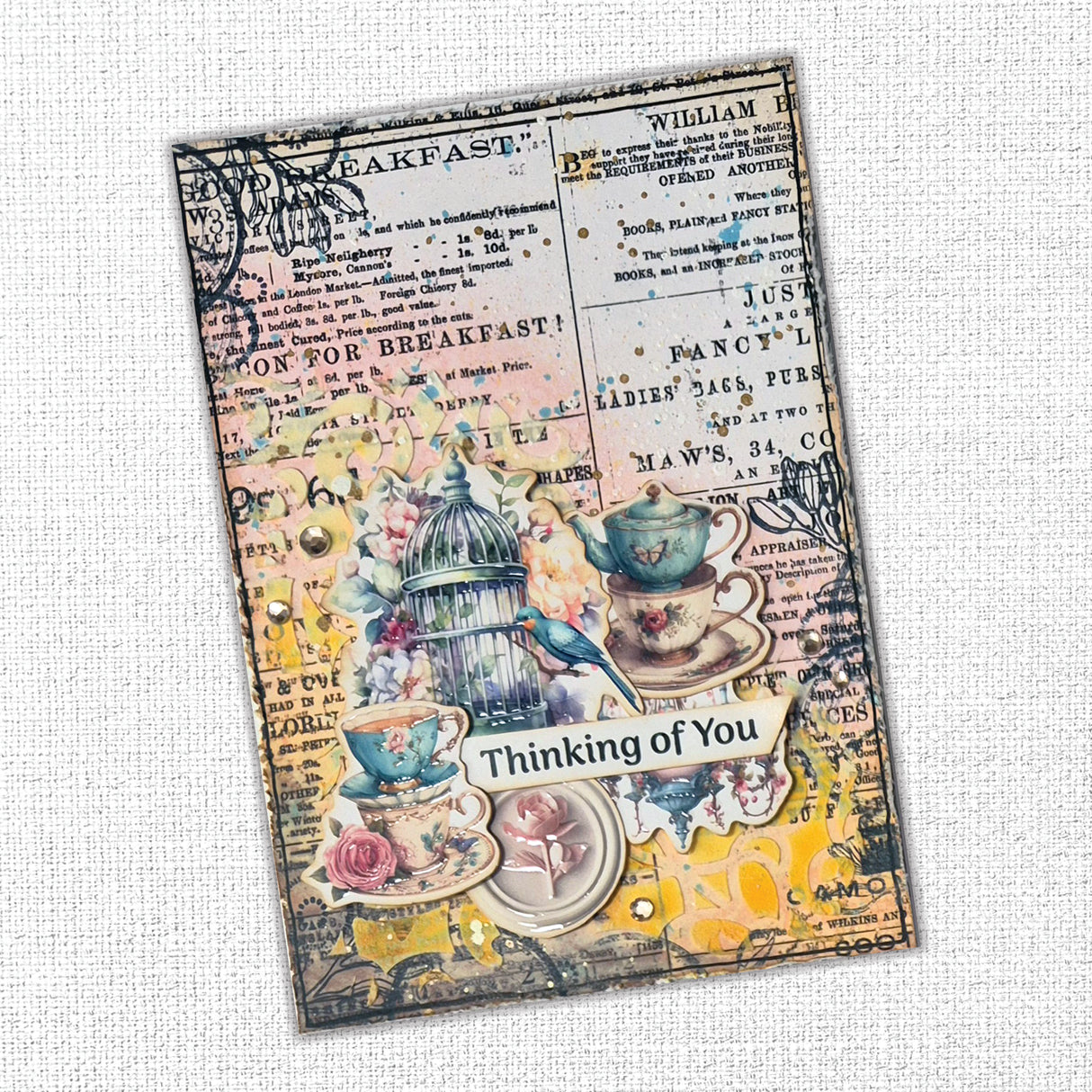 Botanical Memories Embossed Die Cuts 32067